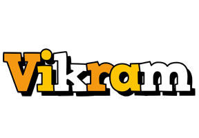Vikram cartoon logo