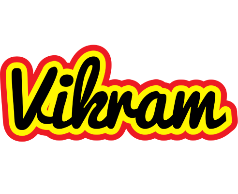 Vikram flaming logo