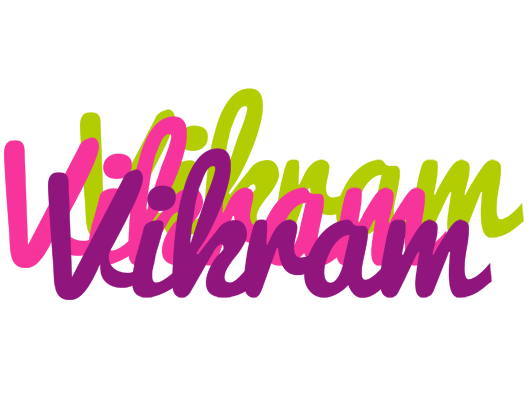 Vikram flowers logo
