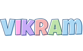 Vikram pastel logo