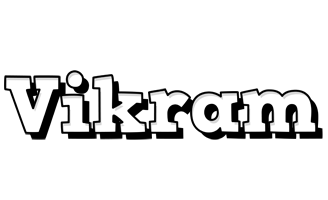 Vikram snowing logo