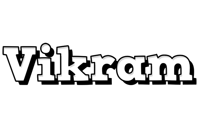 Vikram snowing logo