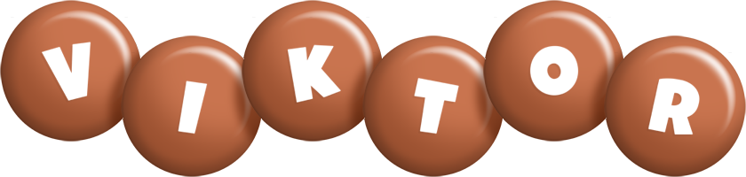 Viktor candy-brown logo