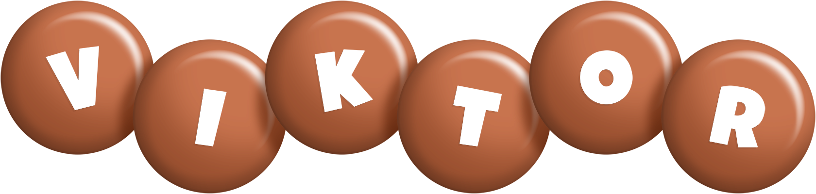 Viktor candy-brown logo