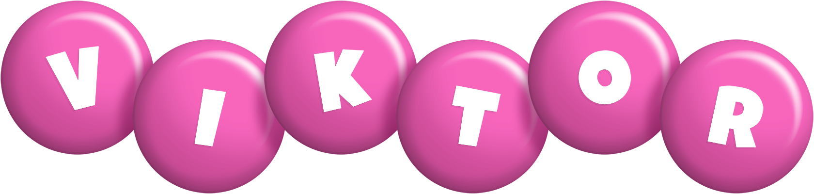 Viktor candy-pink logo