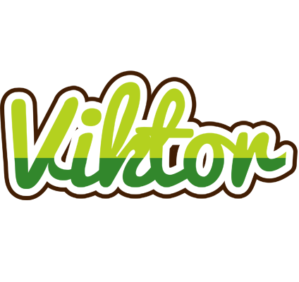 Viktor golfing logo