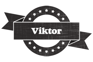 Viktor grunge logo