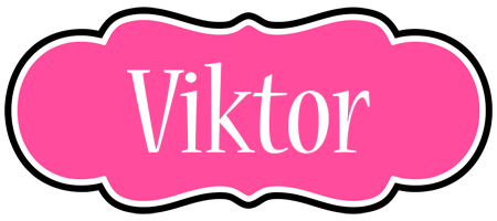 Viktor invitation logo