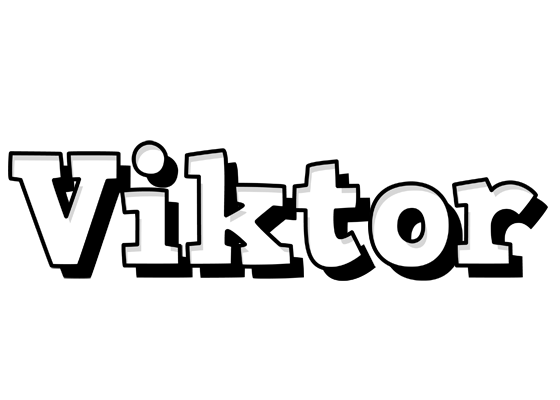 Viktor snowing logo