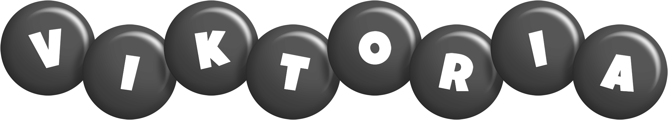 Viktoria candy-black logo
