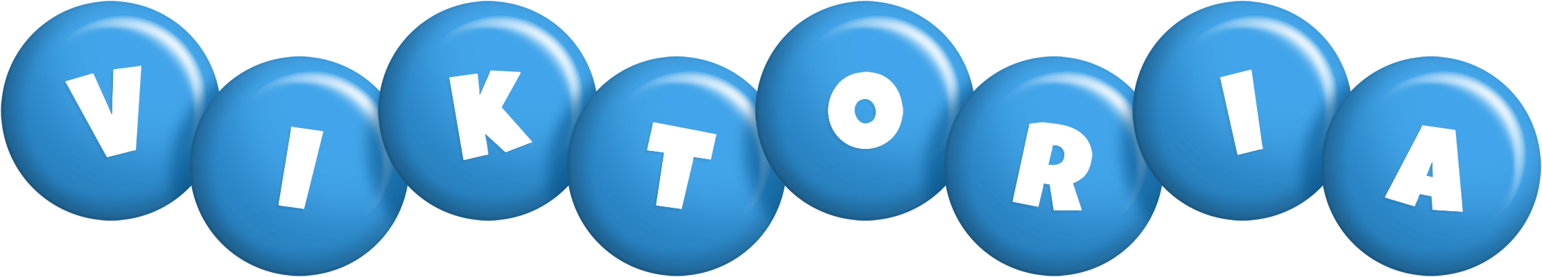 Viktoria candy-blue logo