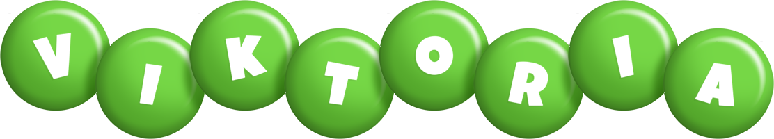 Viktoria candy-green logo