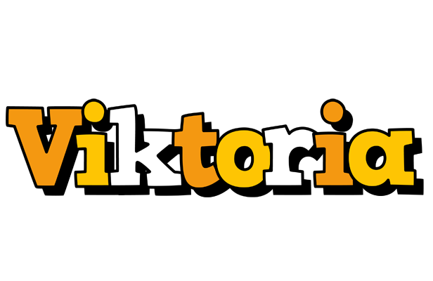 Viktoria cartoon logo