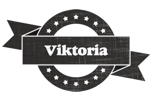 Viktoria grunge logo