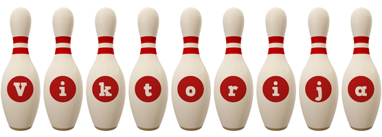 Viktorija bowling-pin logo