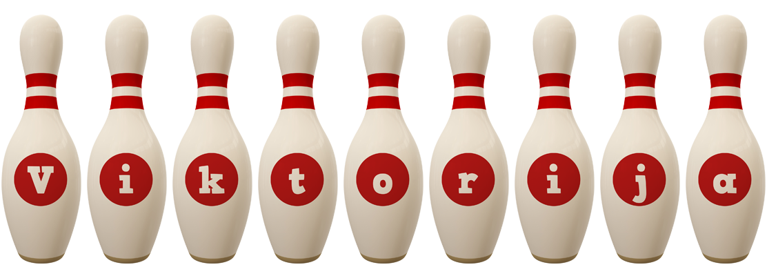 Viktorija bowling-pin logo