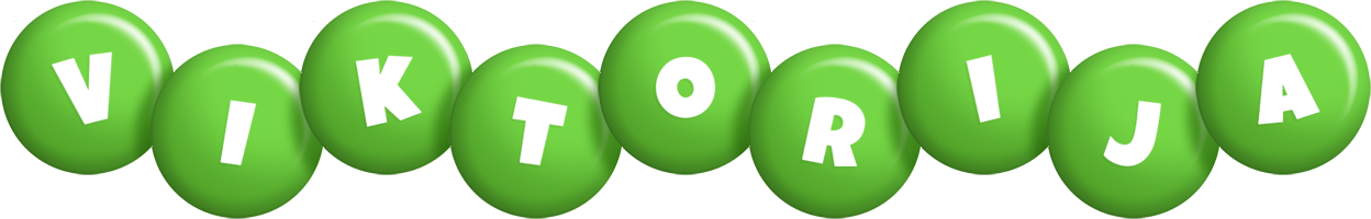 Viktorija candy-green logo