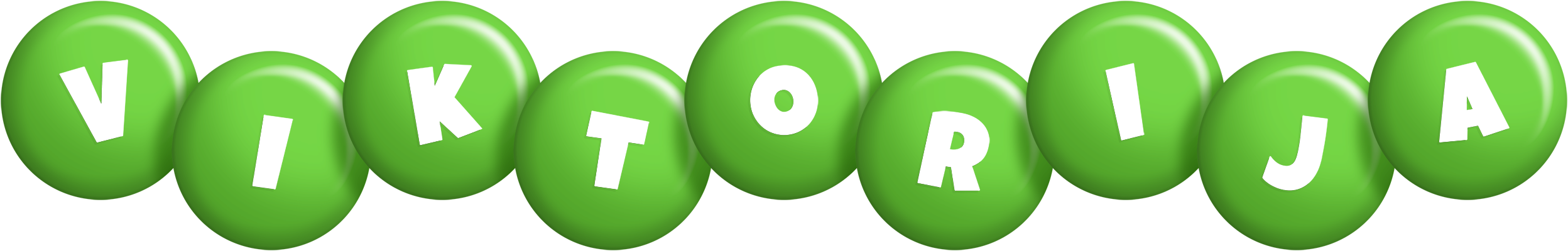 Viktorija candy-green logo