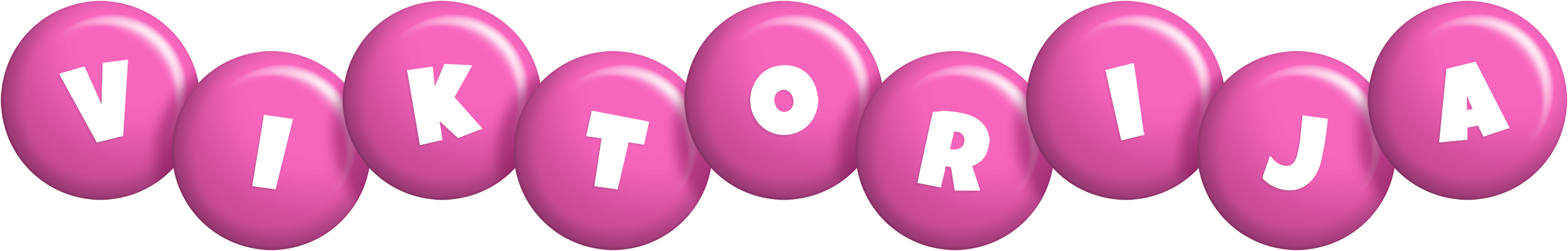 Viktorija candy-pink logo