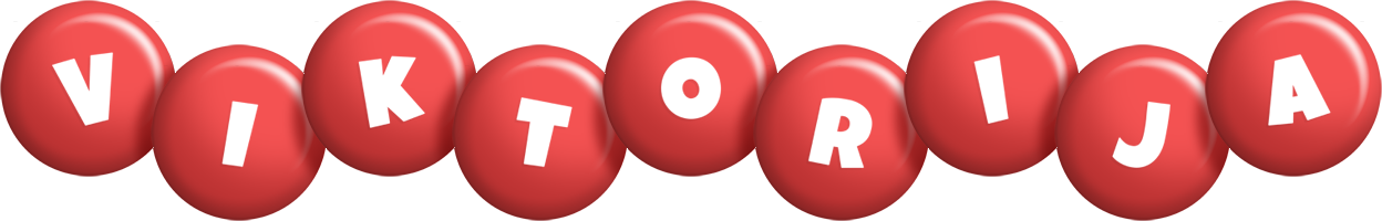 Viktorija candy-red logo