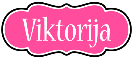 Viktorija invitation logo