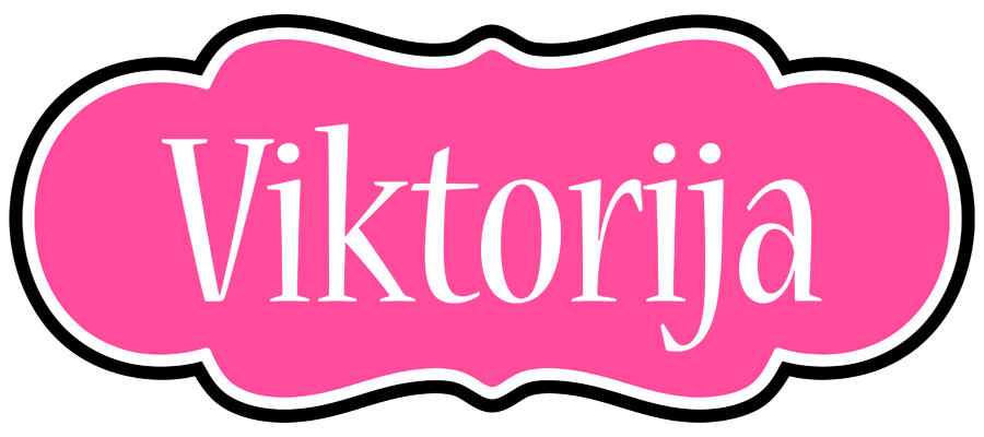 Viktorija invitation logo