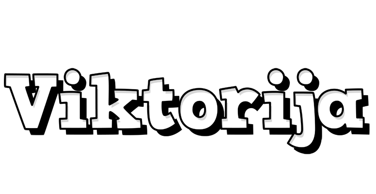 Viktorija snowing logo
