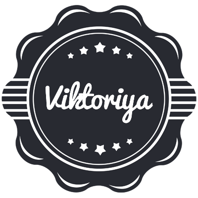 Viktoriya badge logo