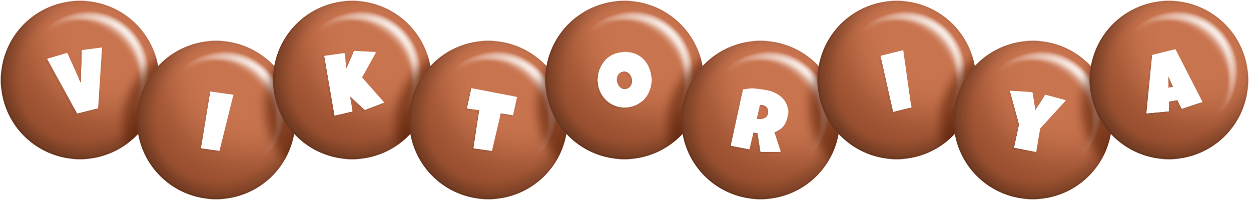 Viktoriya candy-brown logo