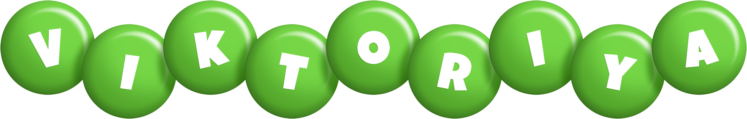 Viktoriya candy-green logo