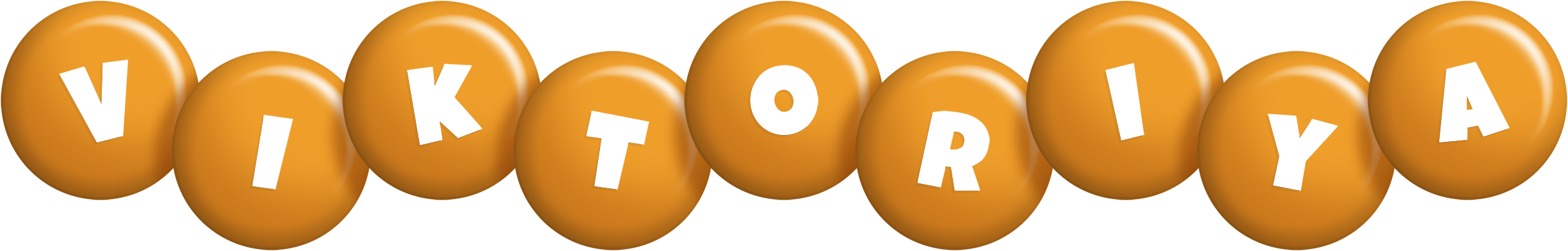 Viktoriya candy-orange logo