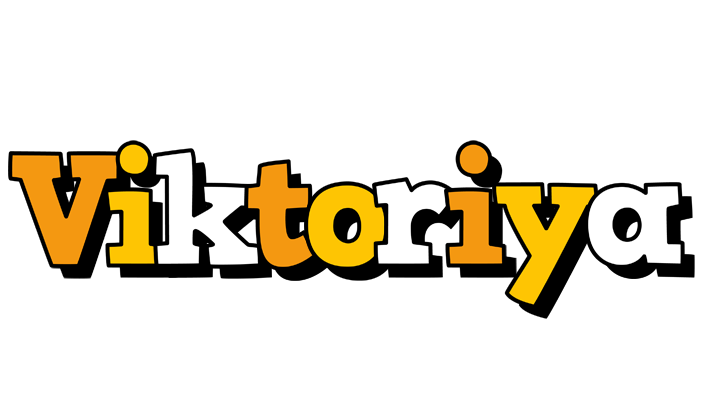 Viktoriya cartoon logo
