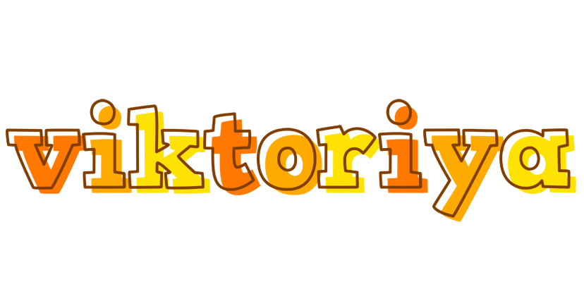 Viktoriya desert logo