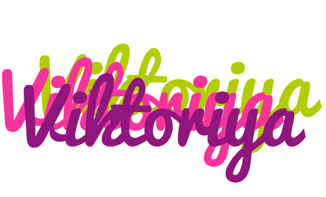 Viktoriya flowers logo