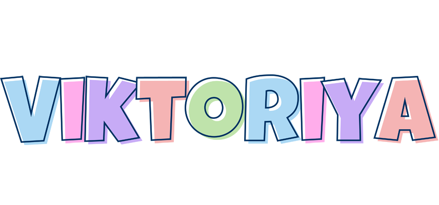 Viktoriya pastel logo