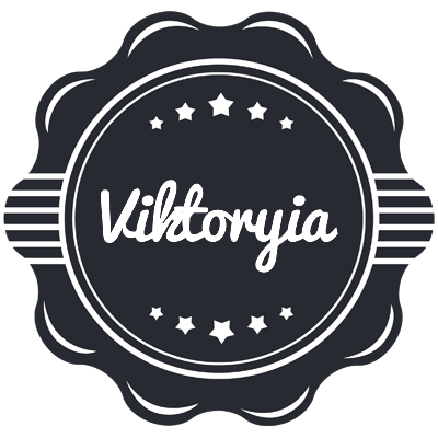 Viktoryia badge logo