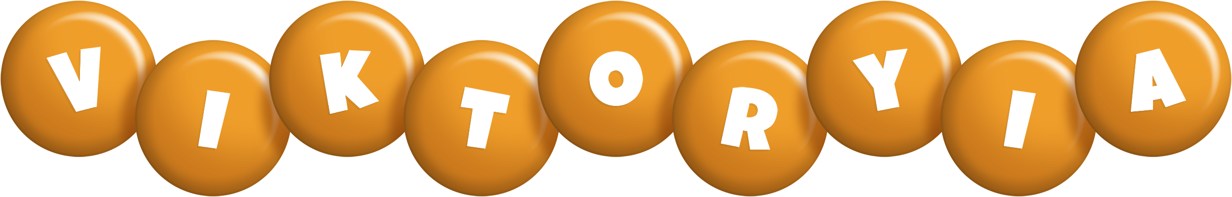 Viktoryia candy-orange logo