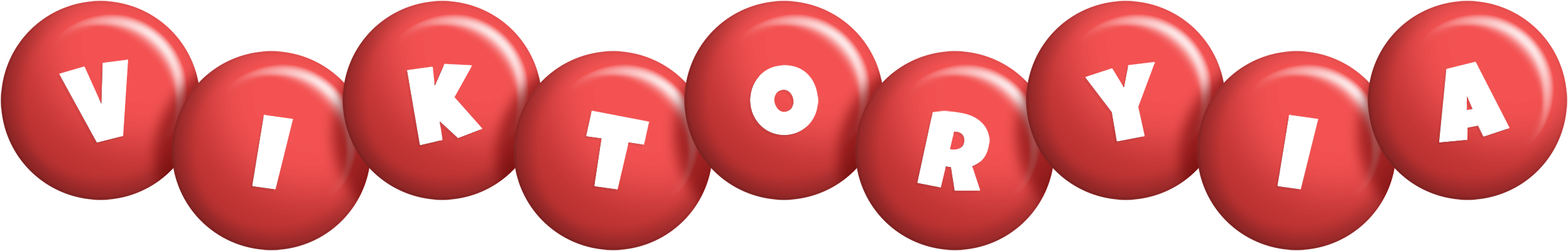 Viktoryia candy-red logo
