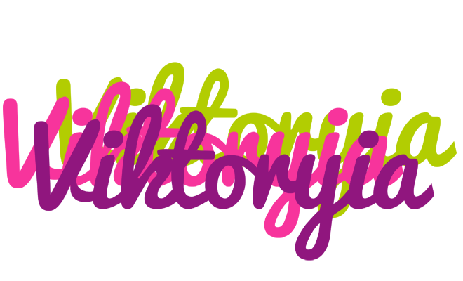 Viktoryia flowers logo
