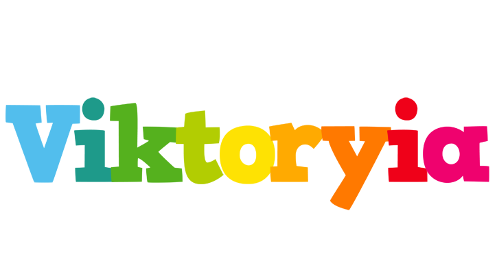 Viktoryia rainbows logo