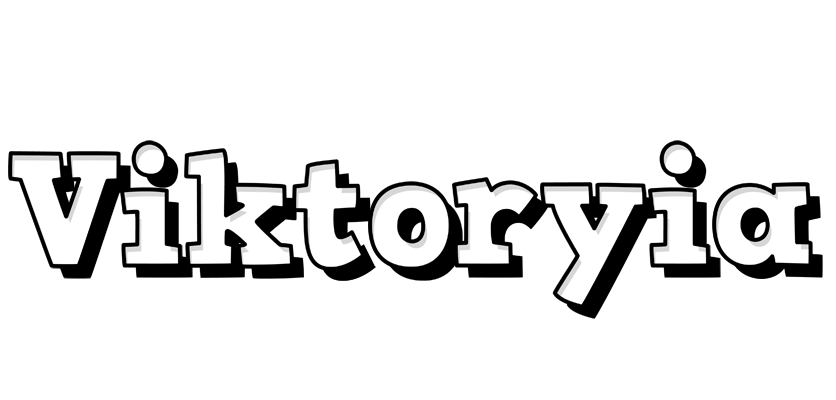 Viktoryia snowing logo