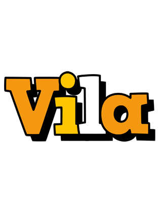 Vila cartoon logo
