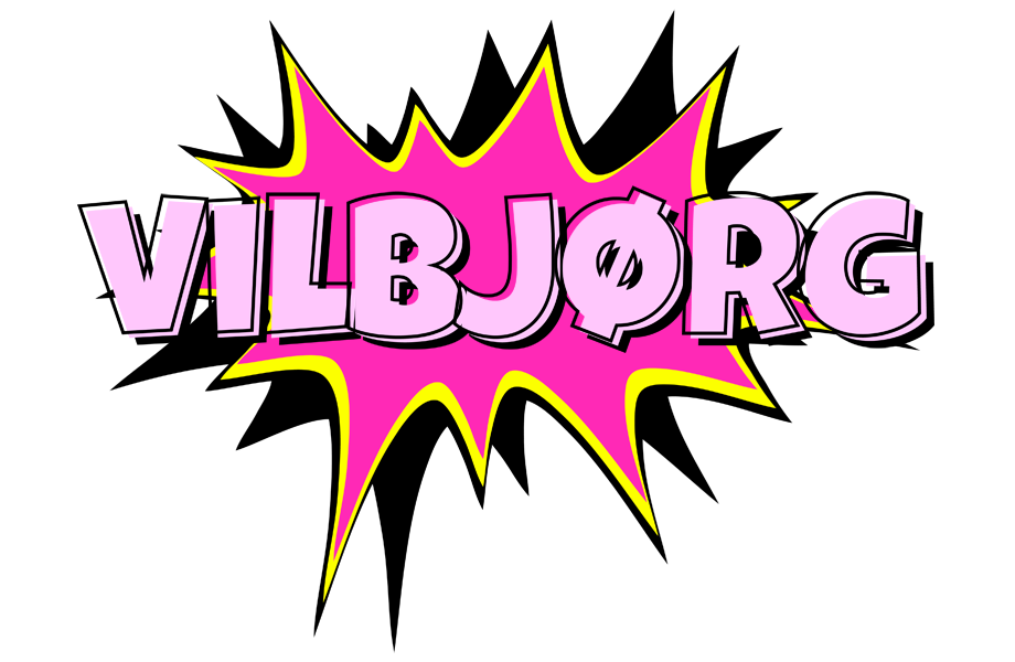 Vilbjørg badabing logo