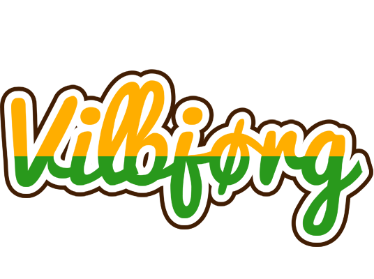 Vilbjørg banana logo