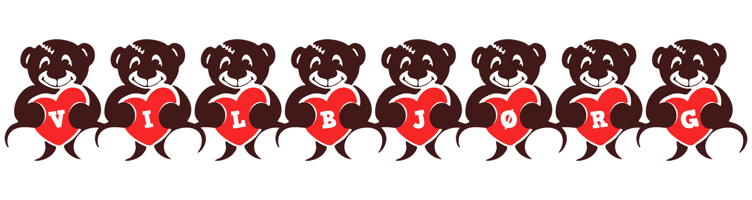 Vilbjørg bear logo