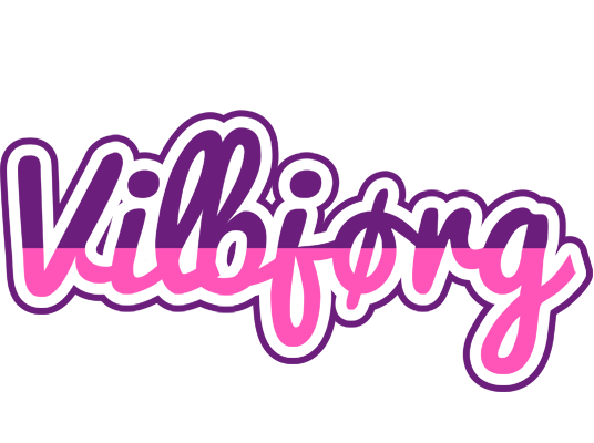 Vilbjørg cheerful logo