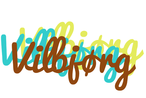 Vilbjørg cupcake logo