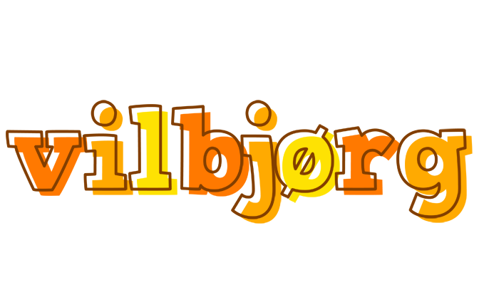 Vilbjørg desert logo