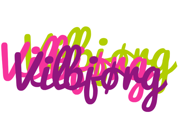 Vilbjørg flowers logo