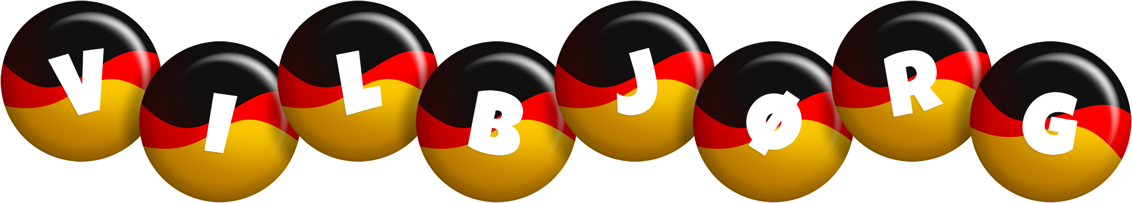 Vilbjørg german logo